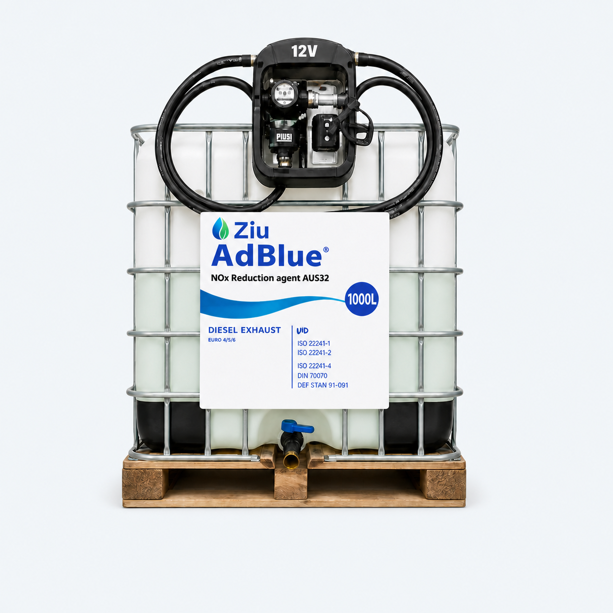 Depozita IBC Ziu AdBlue AUS 32, 1000 litra